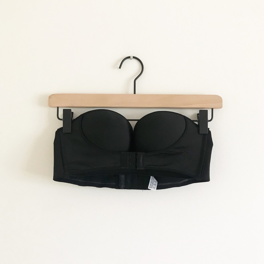 Magic Strapless Front Buckle Bra O2 Black 34B